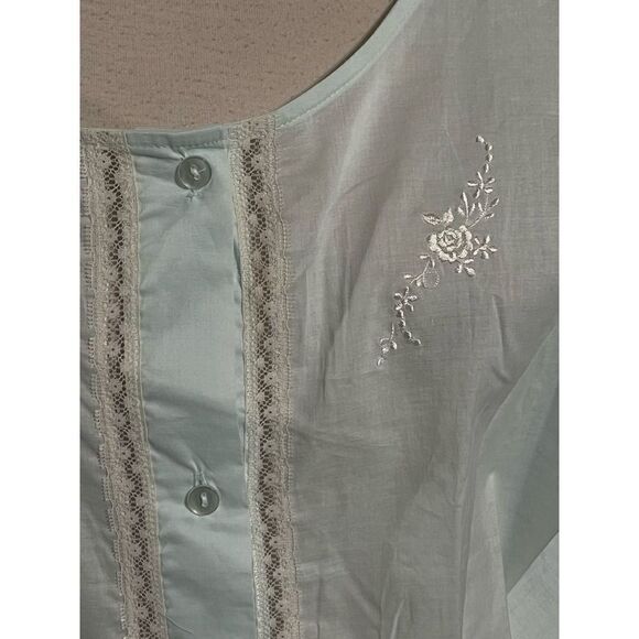 NWT Vintage Barbizon Delia Shorty Sleepwear Pajama Top Size Large - Picture 2 of 4